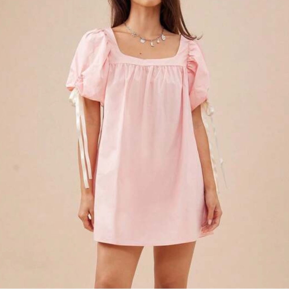 Westfade Cotton Babydoll Dress Pink, size XL